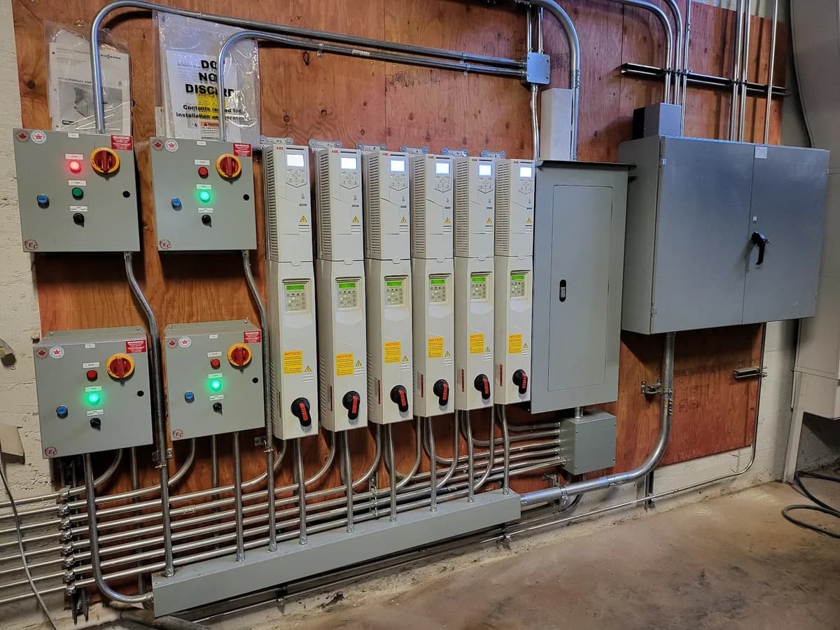 Sensor Installation Work